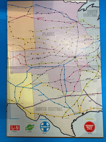 Rail Baron - Vintage Avalon Hill 1977