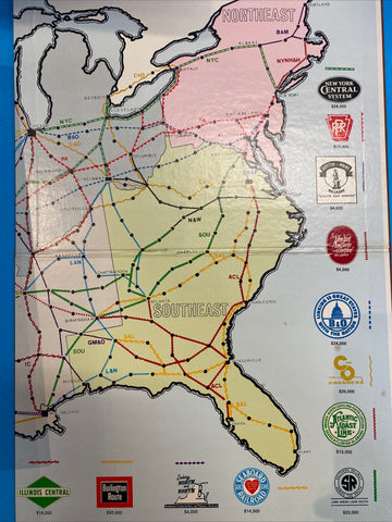 Rail Baron - Vintage Avalon Hill 1977