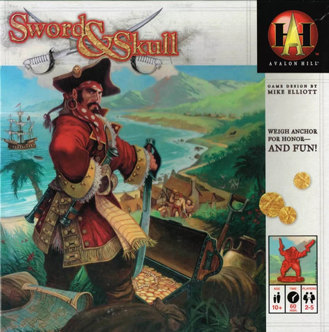 Sword & Skull Vintage Shrinked