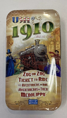 Ticket to Ride 1910 Expansion Limited Edition Tin