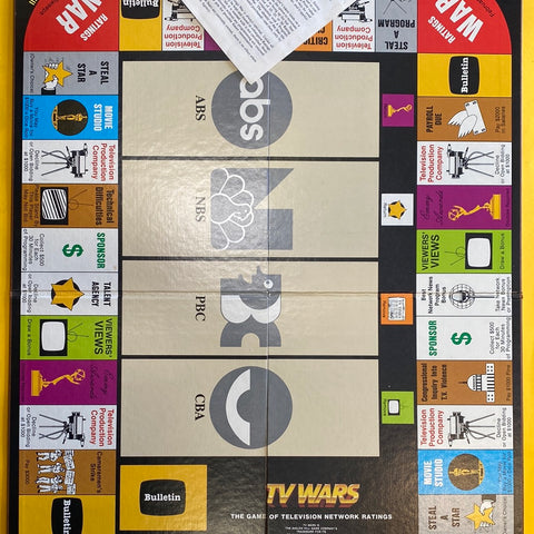 TV WARS - Avalon Hill Vintage 1987