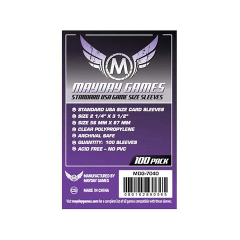 Mayday Standard USA Card Sleeves - 100 Pack