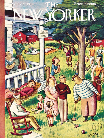 The New Yorker 1000 Piece Jigsaw Puzzle  - Eagle Nest Hotel