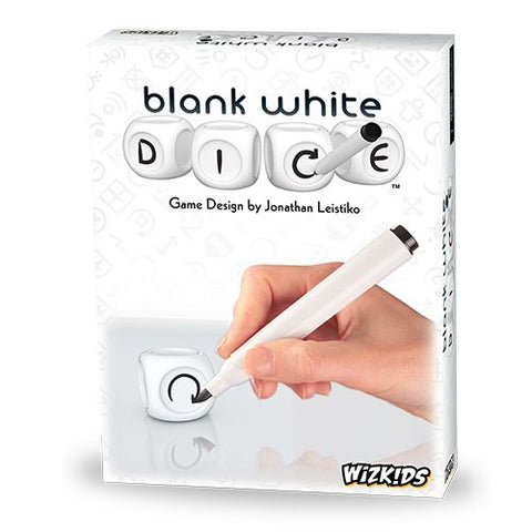 Blank White Dice