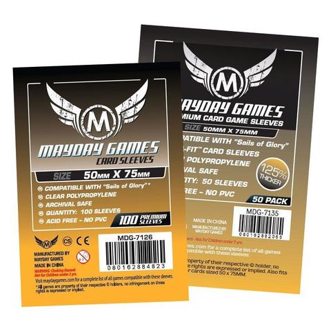 Mayday Standard 50mmx75mm Card Sleeves - 100 Pack